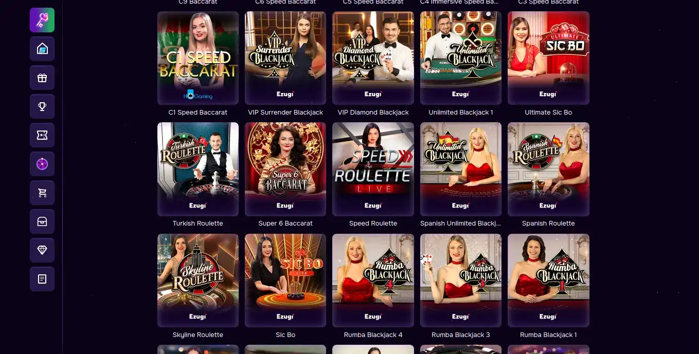 Beton casino интерфейс игрового зала